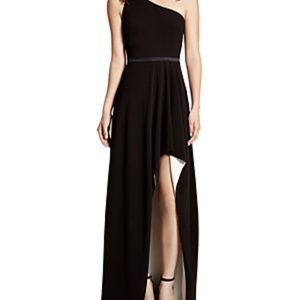 Halston Heritage One Shoulder Dress